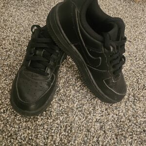 Kids Black Sneakers